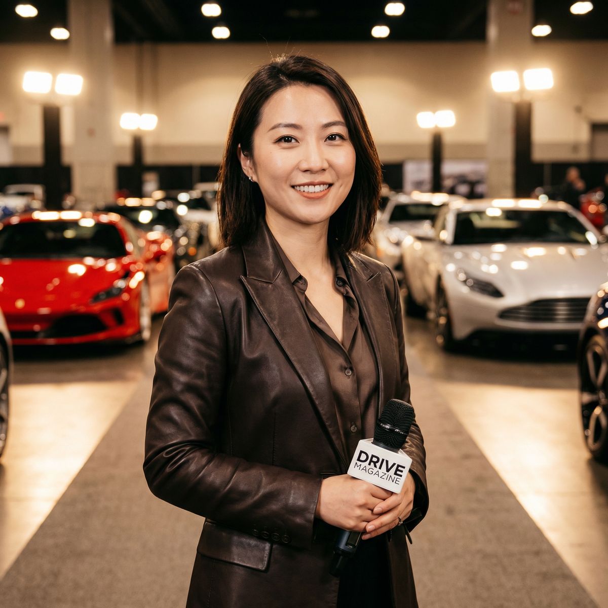 黄色仓库汽车媒体人