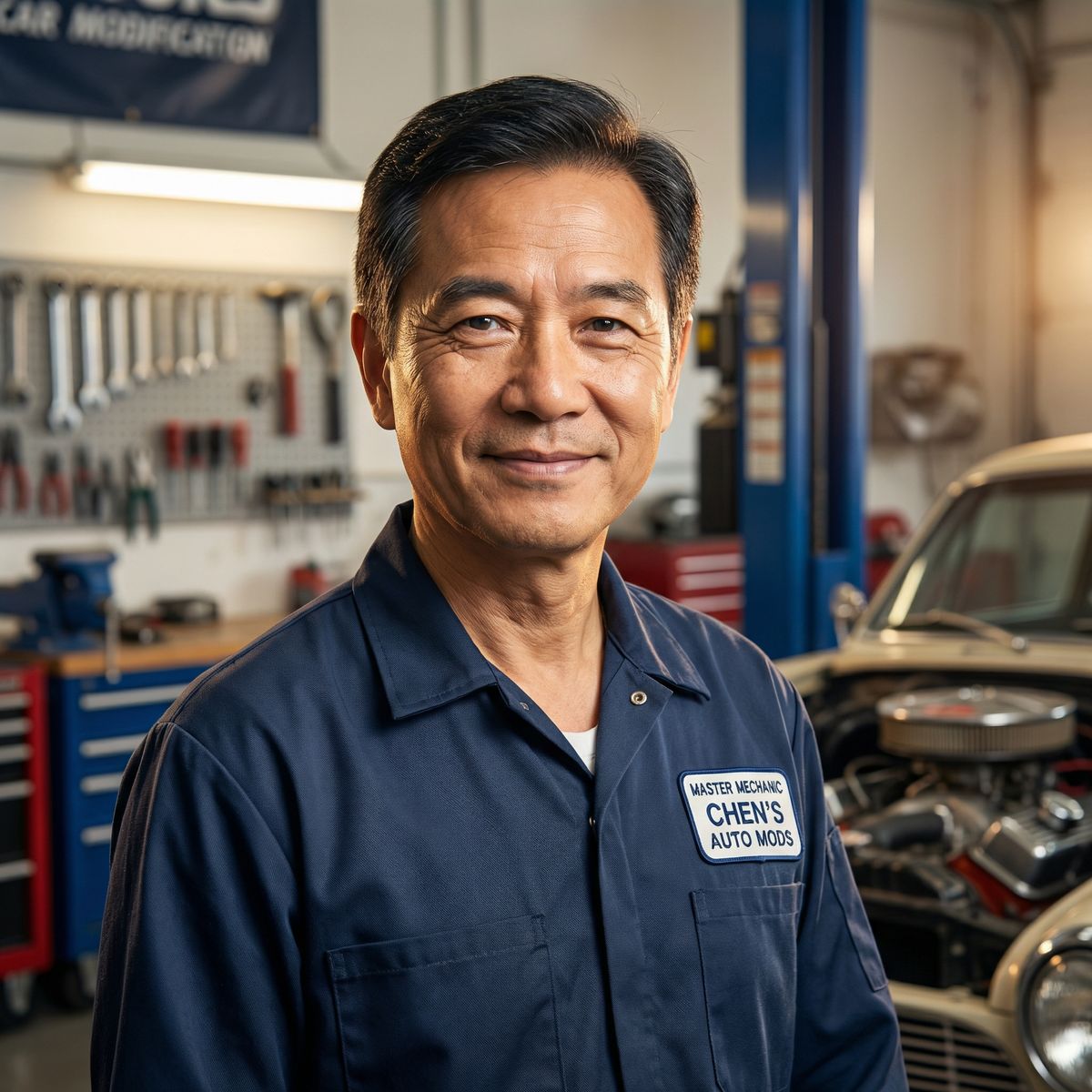 黄色仓库改装技师