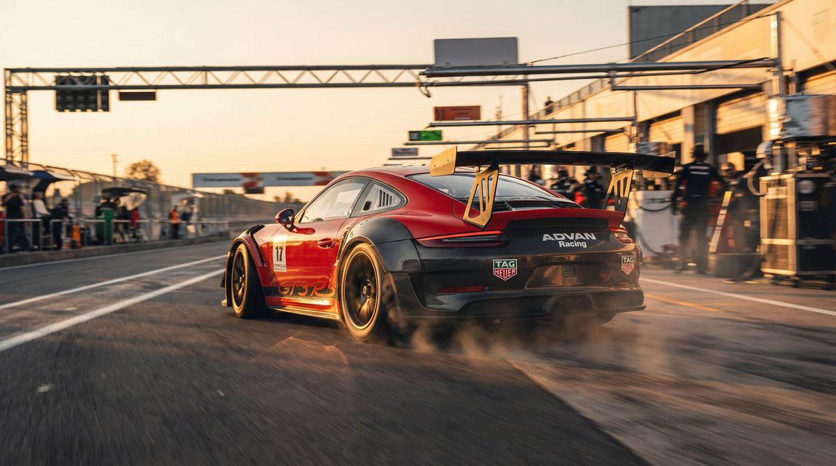 黄色仓库跑车改装视频