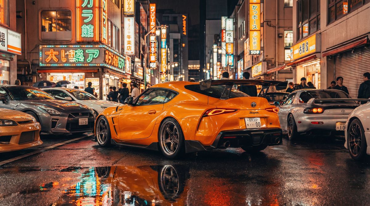 黄色仓库JDM改装视频